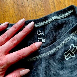 Dark grey Fox thermal long sleeve